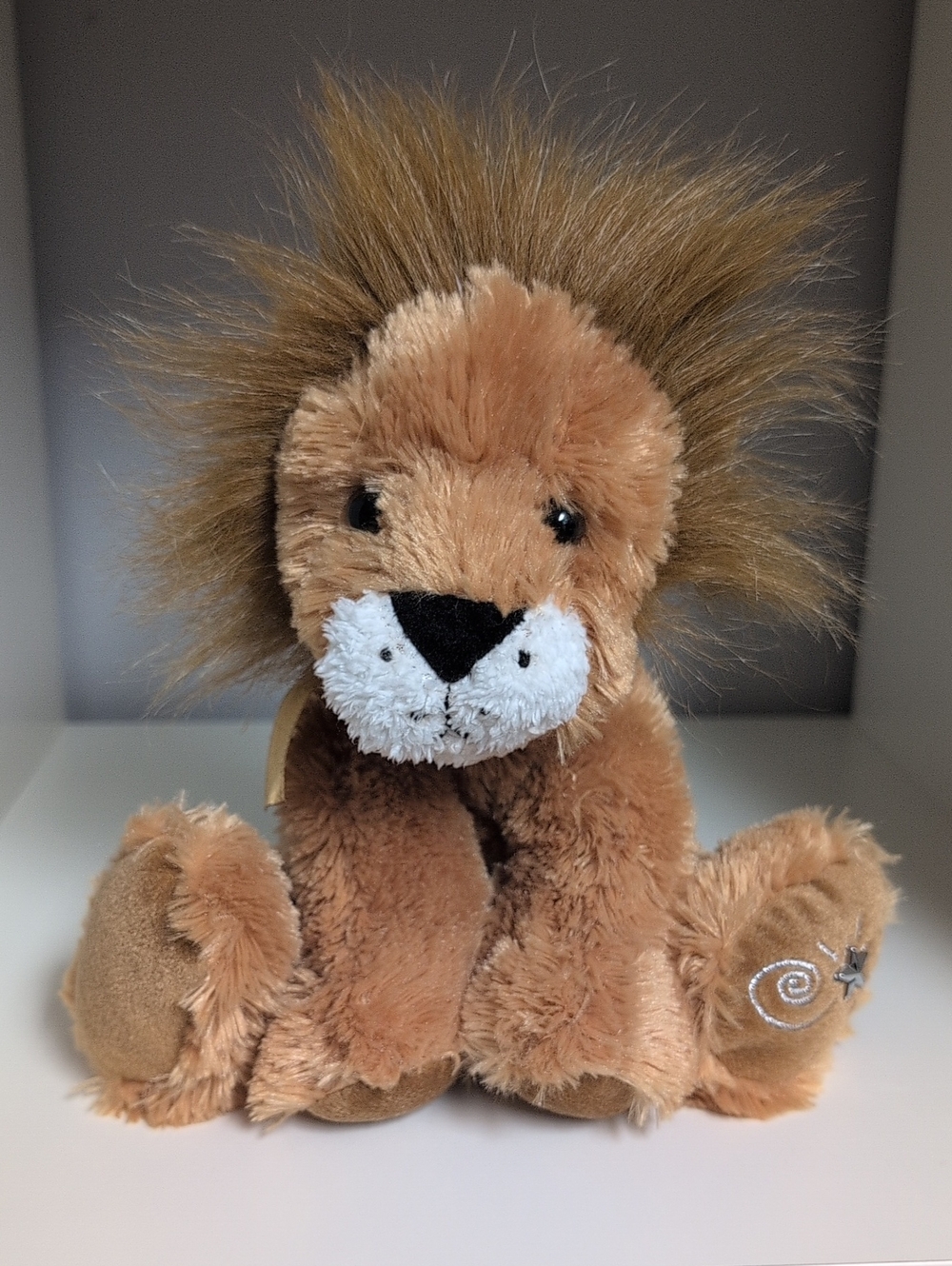 RUSS Shining Stars Lion Collectible Plush Y2K Vintage Soft Cuddly Stuffed Animal